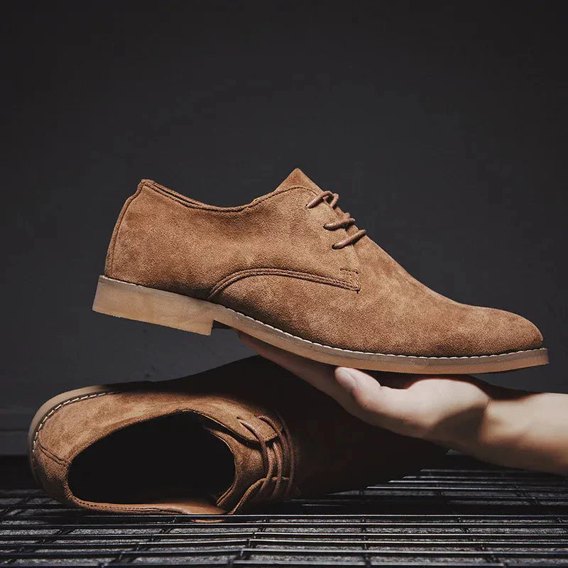 Robert – Scarpe Oxford scamosciate da uomo