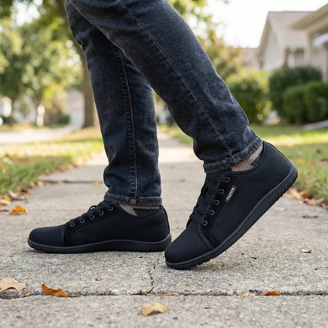 Terralex - Sneaker a zero drop con punta larga