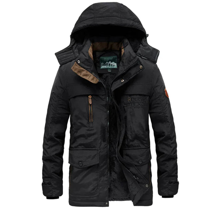 Cappotto Invernale Stylish con Cappuccio per Uomini