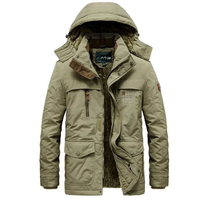 Cappotto Invernale Stylish con Cappuccio per Uomini
