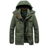 Cappotto Invernale Stylish con Cappuccio per Uomini