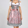Abito Tradizionale Dirndl Con Corsetto In Pizzo Per Donne