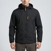 Giacca a Zip Softshell con Cappuccio per Uomini