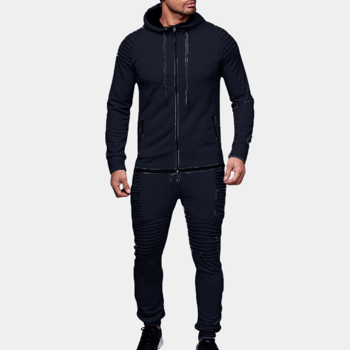 Tuta casual con cappuccio da uomo: il comfort moderno incontra lo stile funzionale