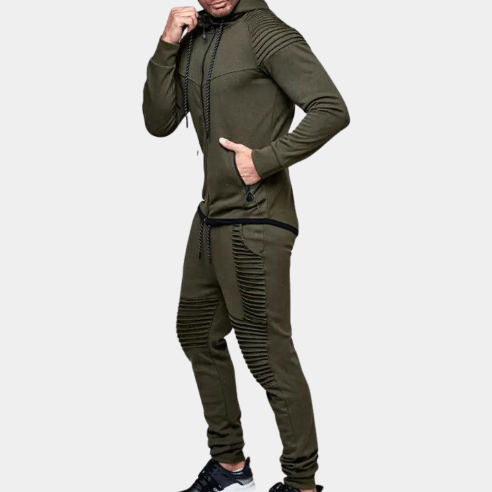Tuta casual con cappuccio da uomo: il comfort moderno incontra lo stile funzionale