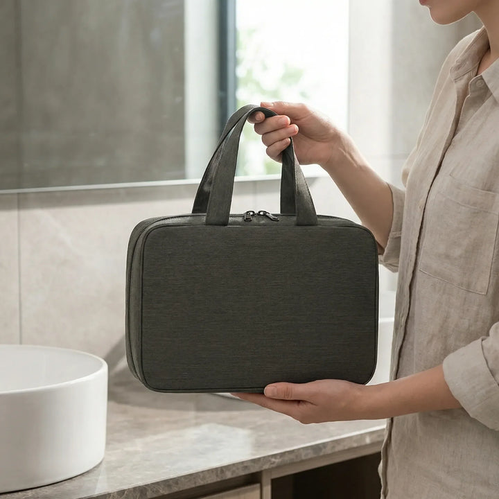 Travelkit - Beauty case multi-scomparto da appendere