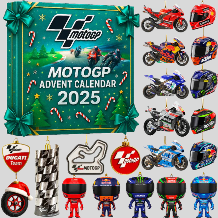Calendario Avvento MotoGP™ 2025 – 24 Giorni di Collezionabili da Corsa