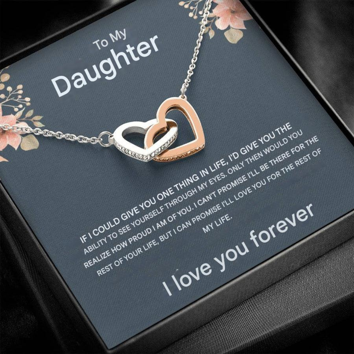 Collana Pendente Due Cuori da Donna