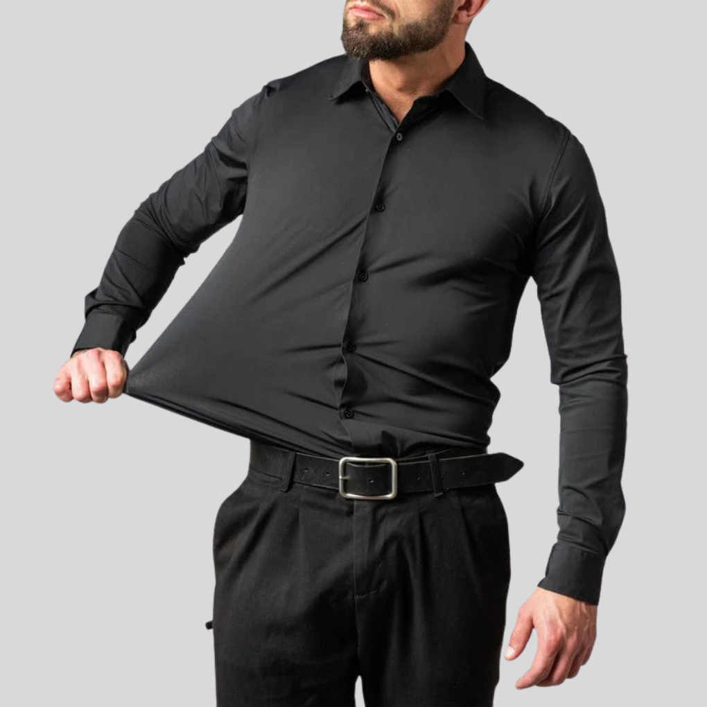 Camicia da Uomo Non Stirabile