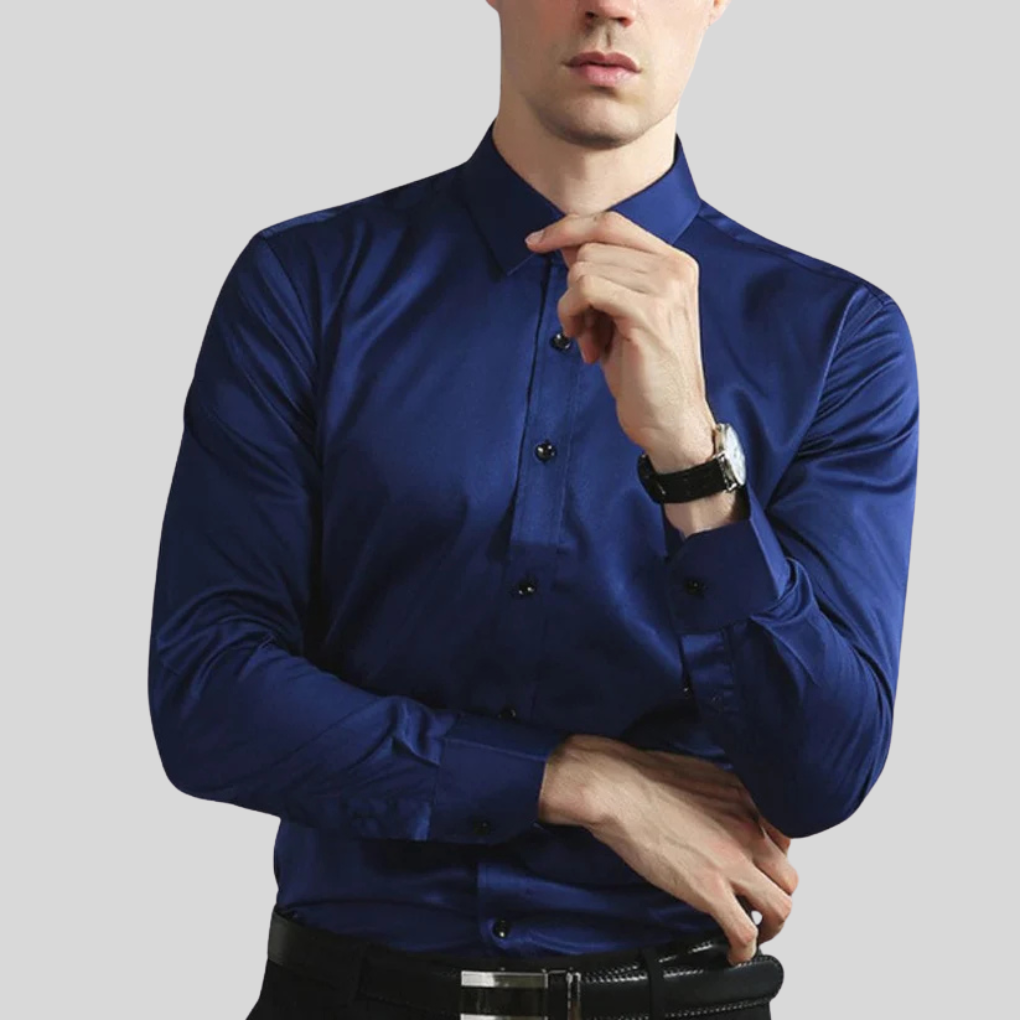 Camicia da Uomo Non Stirabile