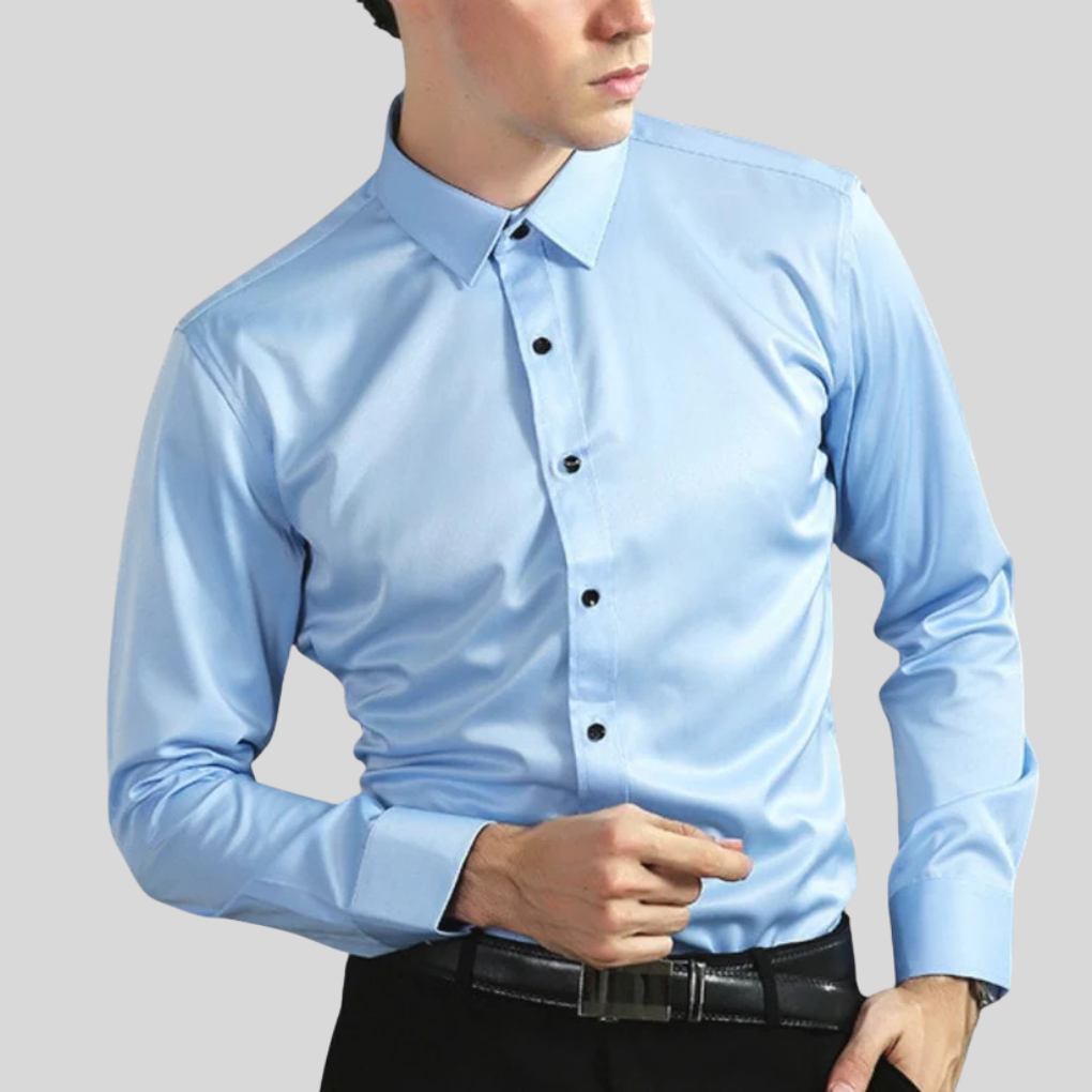 Camicia da Uomo Non Stirabile