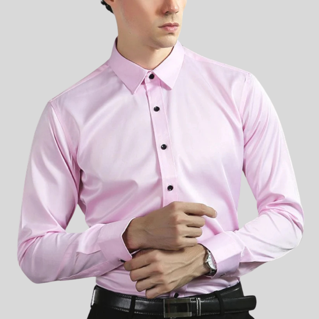 Camicia da Uomo Non Stirabile