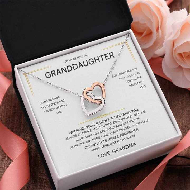 Collana a forma di cuore per donna
