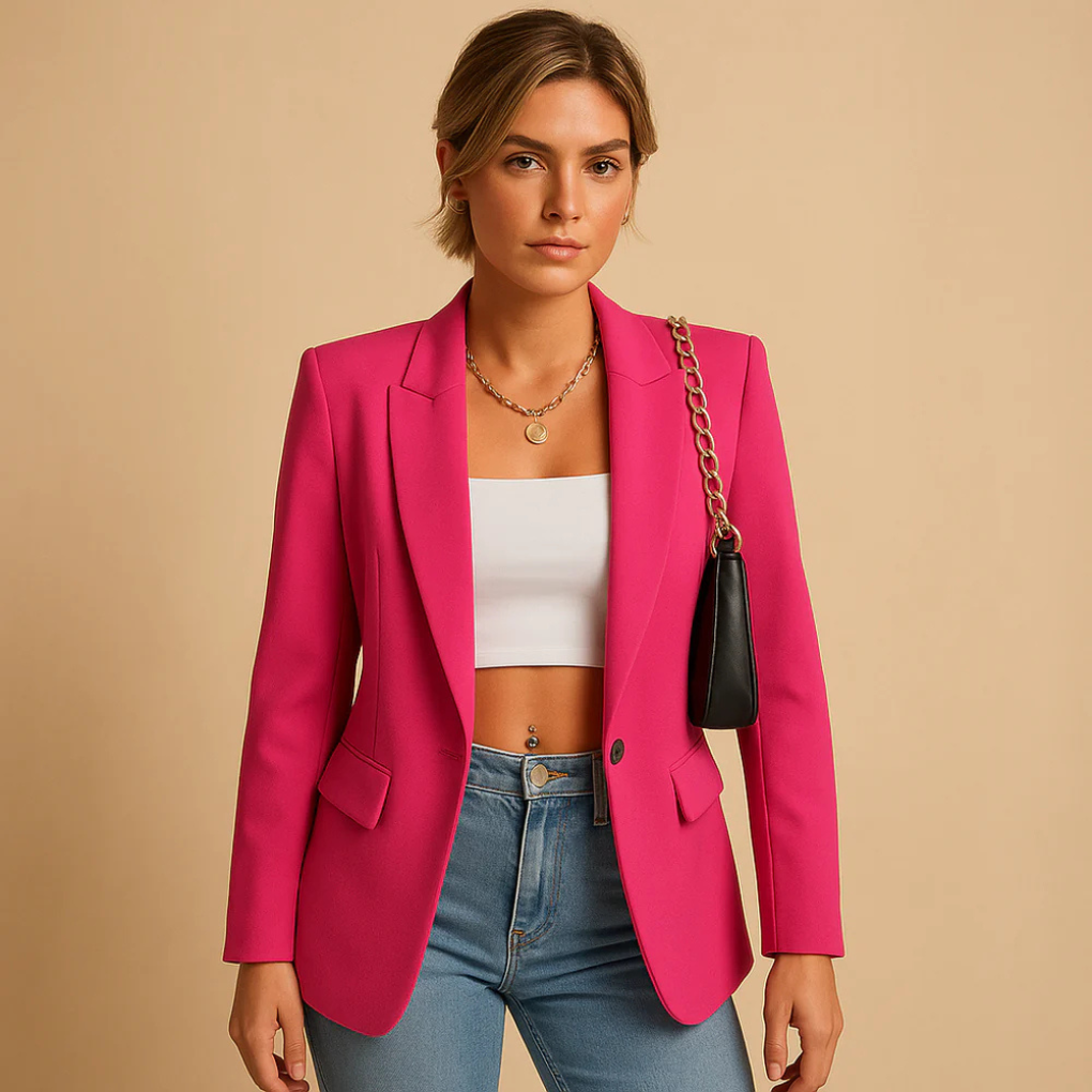 Blazer Fitted Elegante da Donna
