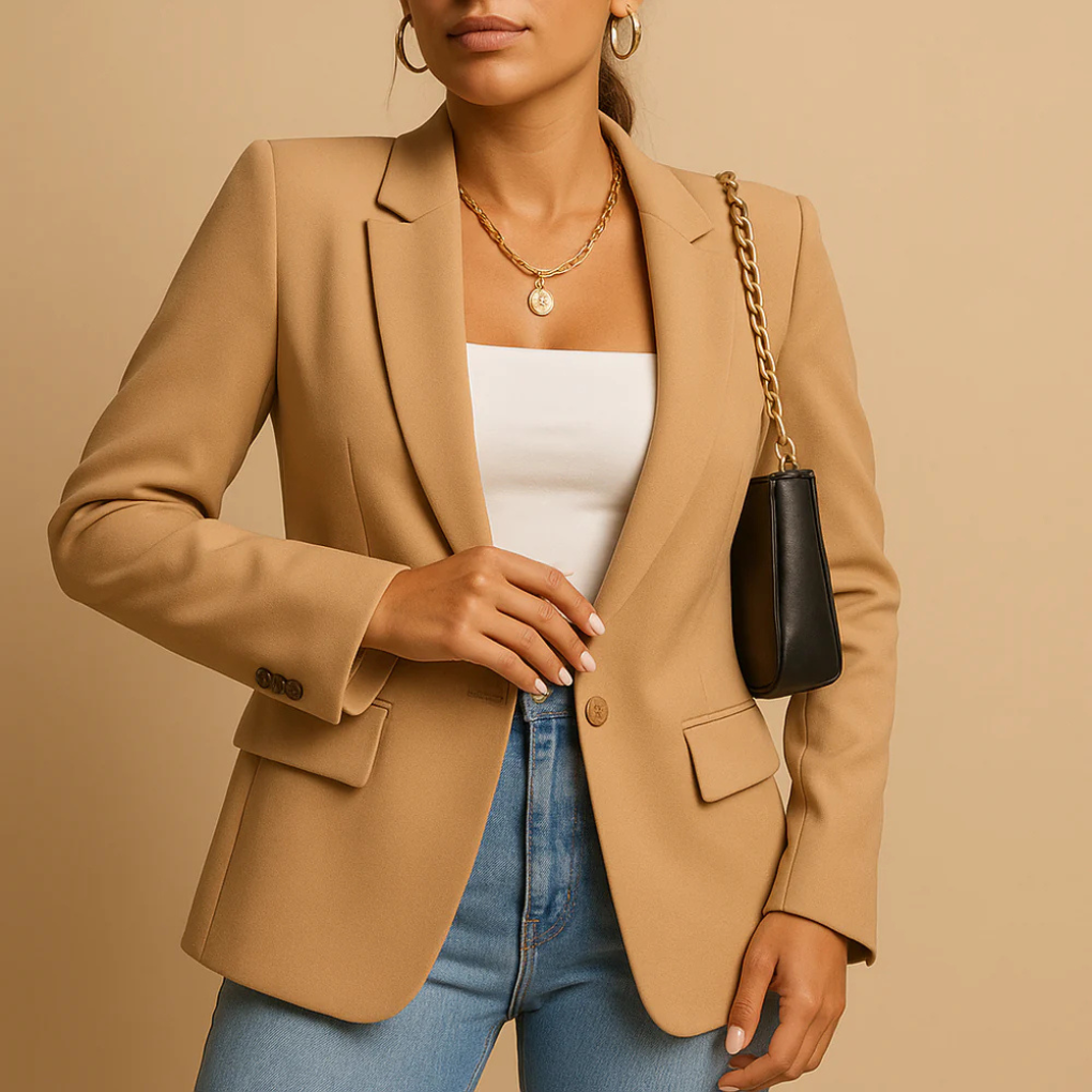 Blazer Fitted Elegante da Donna