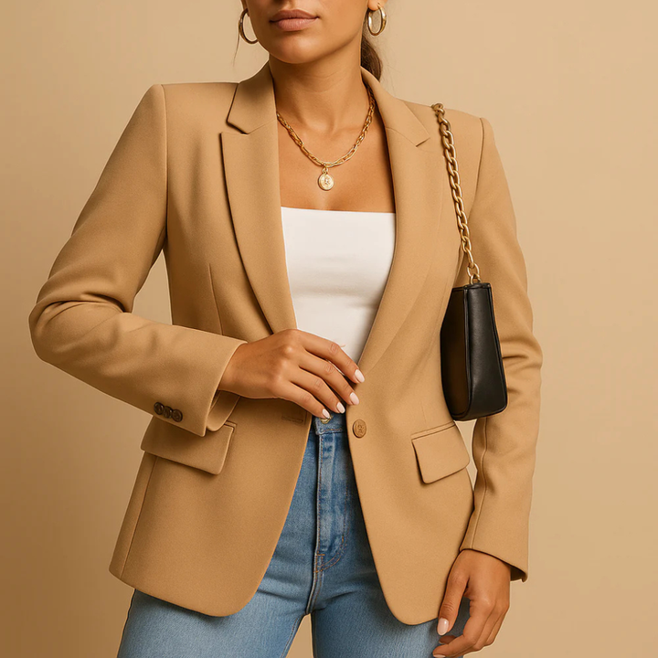 Blazer Fitted Elegante da Donna