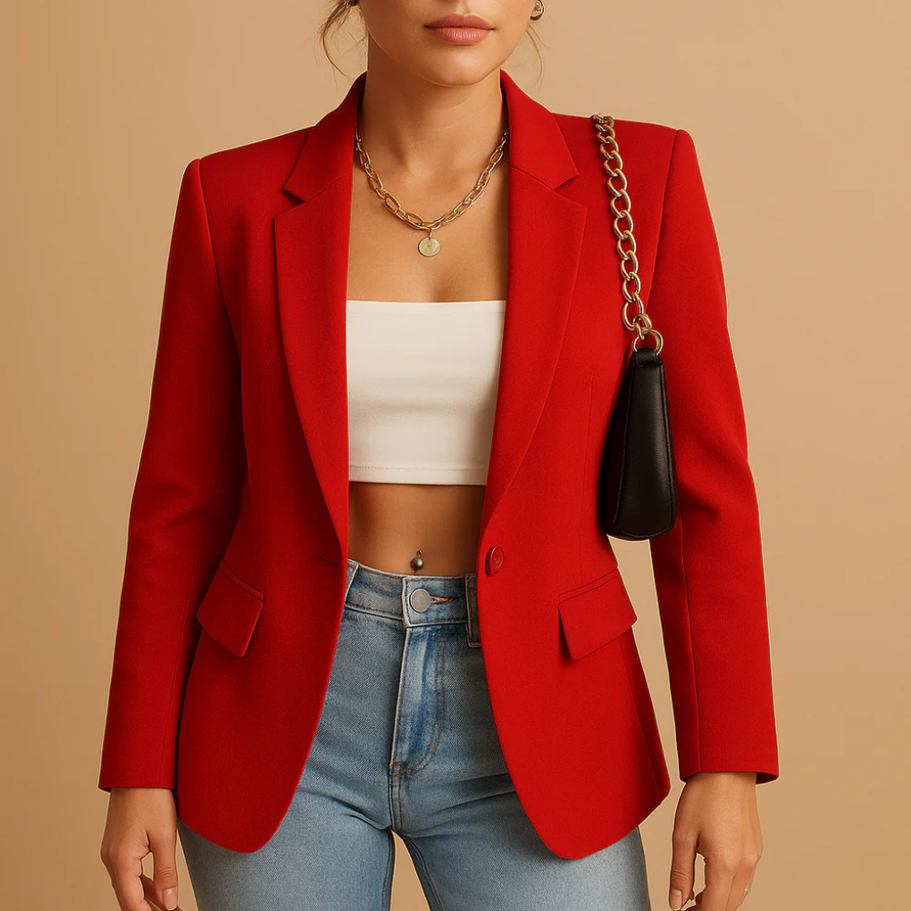 Blazer Fitted Elegante da Donna