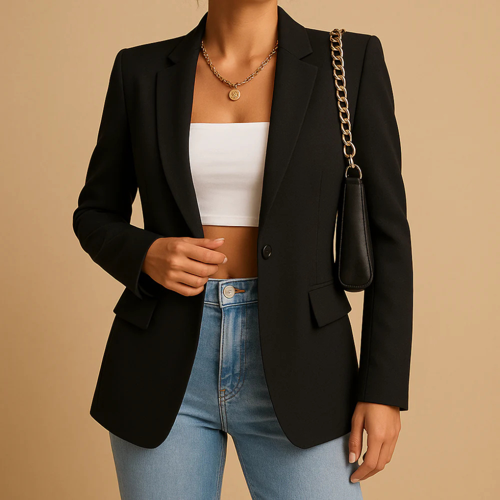 Blazer Fitted Elegante da Donna