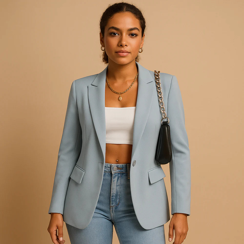Blazer Fitted Elegante da Donna