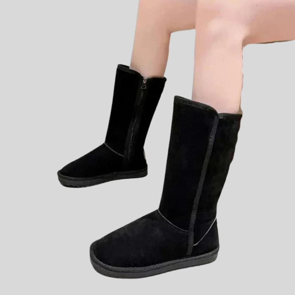 Stivali in Pelle Suede Invernali da Donna