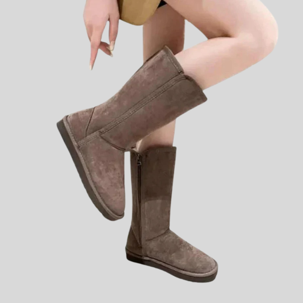 Stivali in Pelle Suede Invernali da Donna