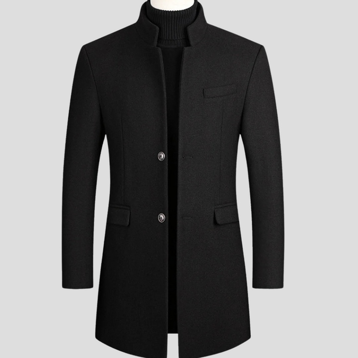 Giacca Elegante in Misto Lana per Uomo – Outerwear Classico Refinito