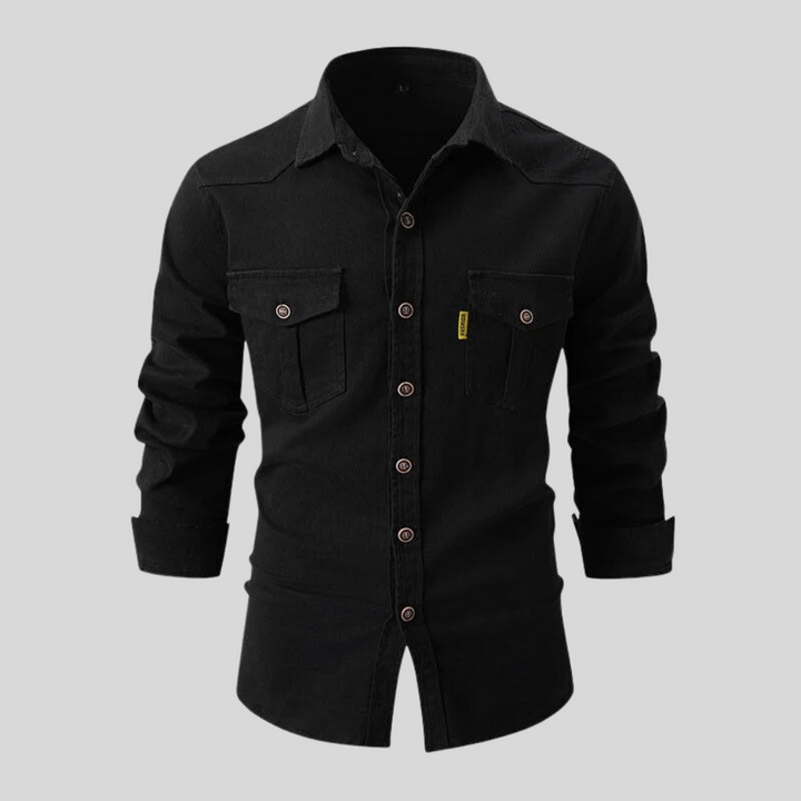 Camicia da Lavoro Uomo – Design Pesante con Utilizzo Quotidiano