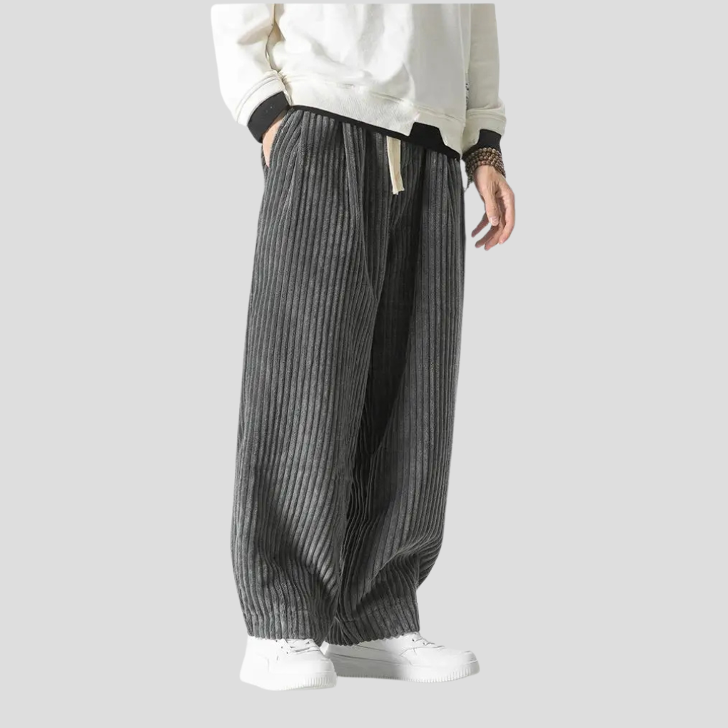 Pantaloni Straight Liberi da Uomo