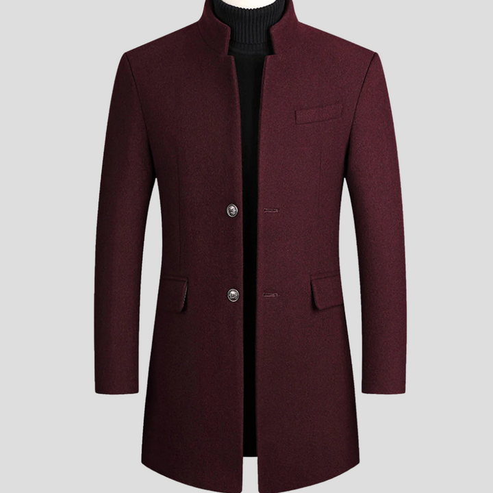 Giacca Elegante in Misto Lana per Uomo – Outerwear Classico Refinito