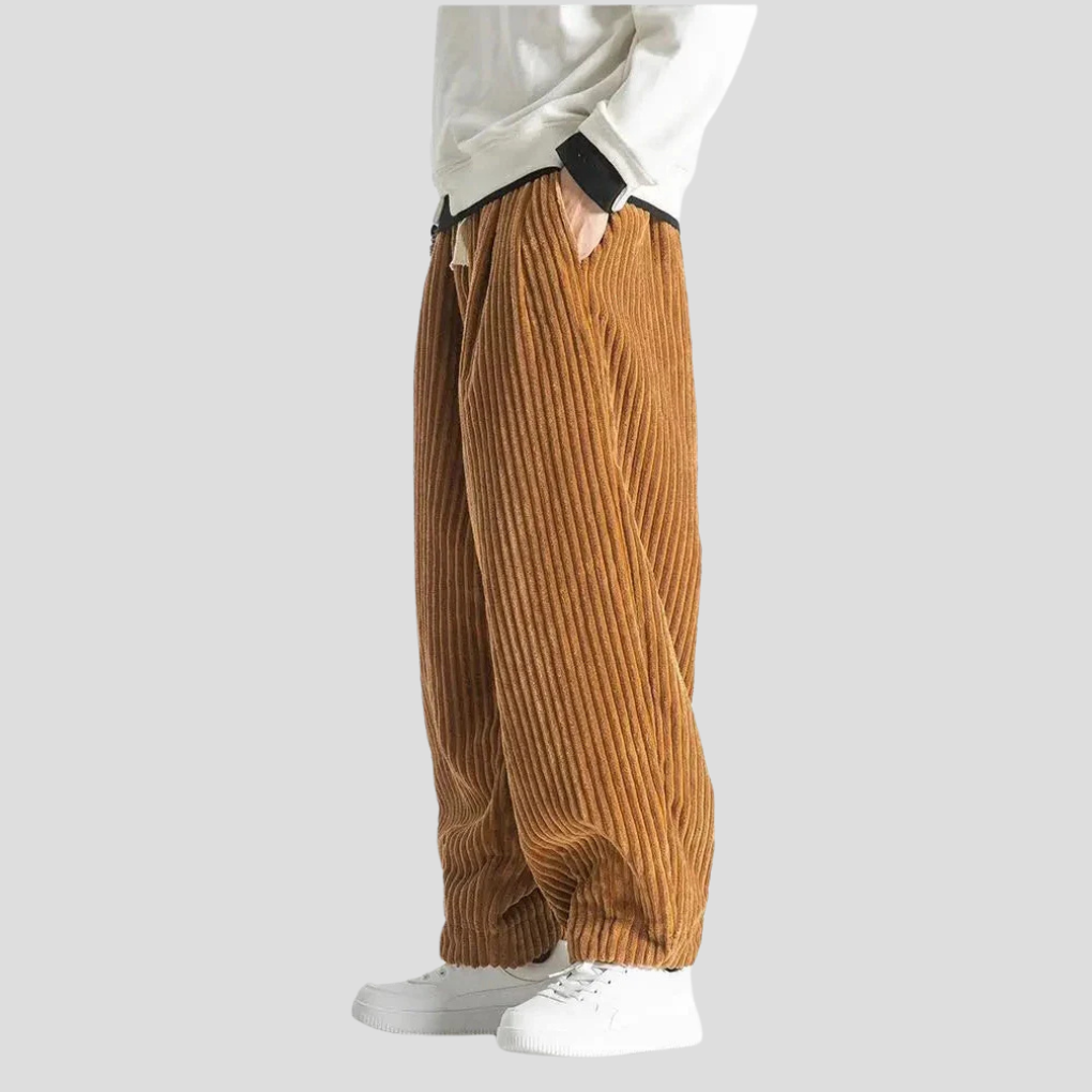 Pantaloni Straight Liberi da Uomo