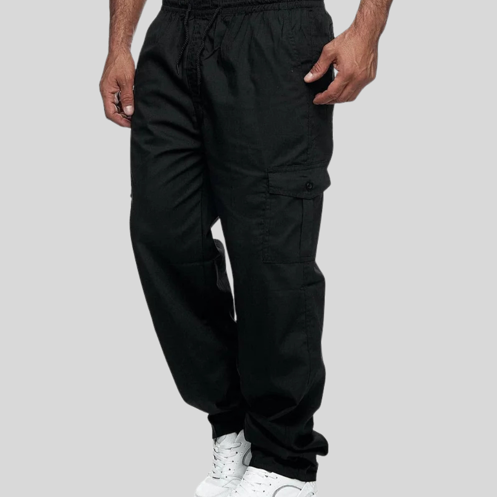 Pantaloni Uomo Outdoor con Design a Multi-Tasche – Stile Rugged Incontra Utilità Pratica