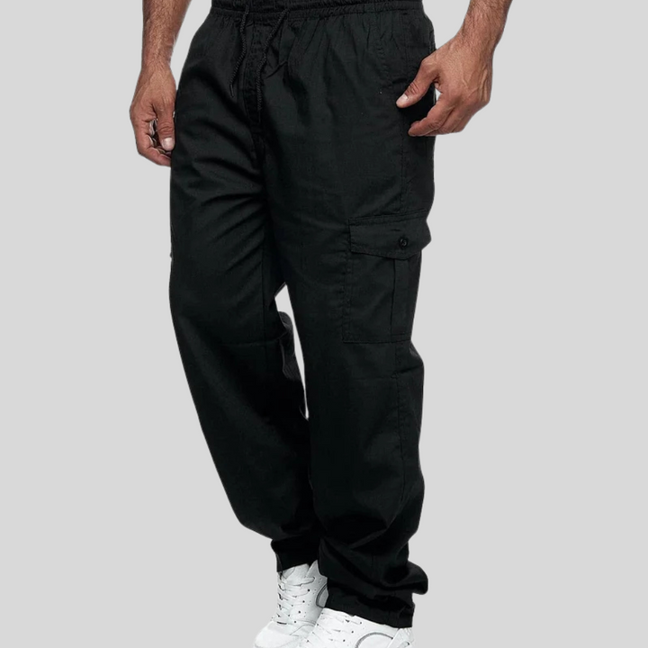 Pantaloni Uomo Outdoor con Design a Multi-Tasche – Stile Rugged Incontra Utilità Pratica