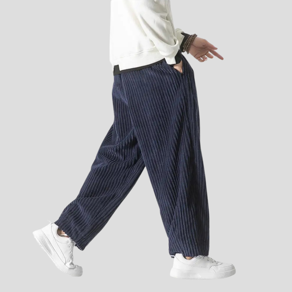 Pantaloni Straight Liberi da Uomo