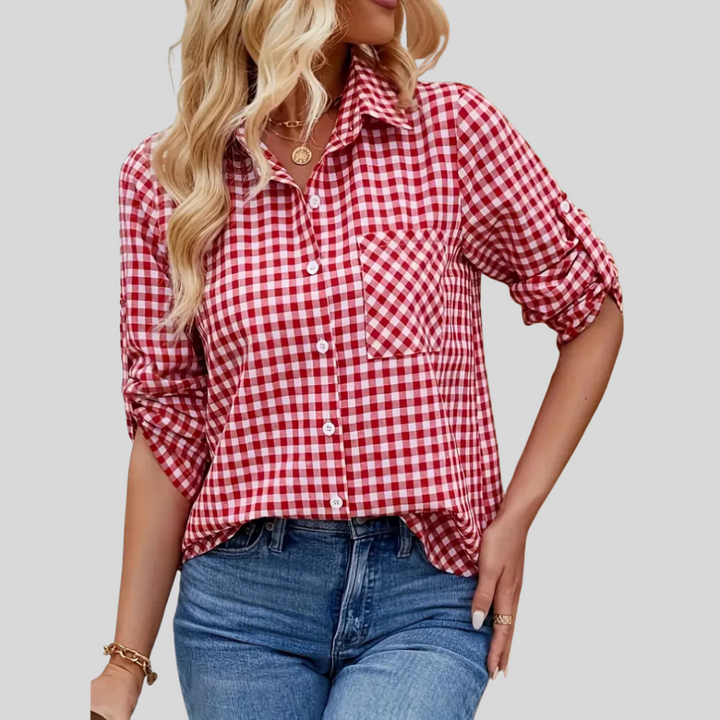 Camicia da Donna – Stile Casual con Orlo Rilassato