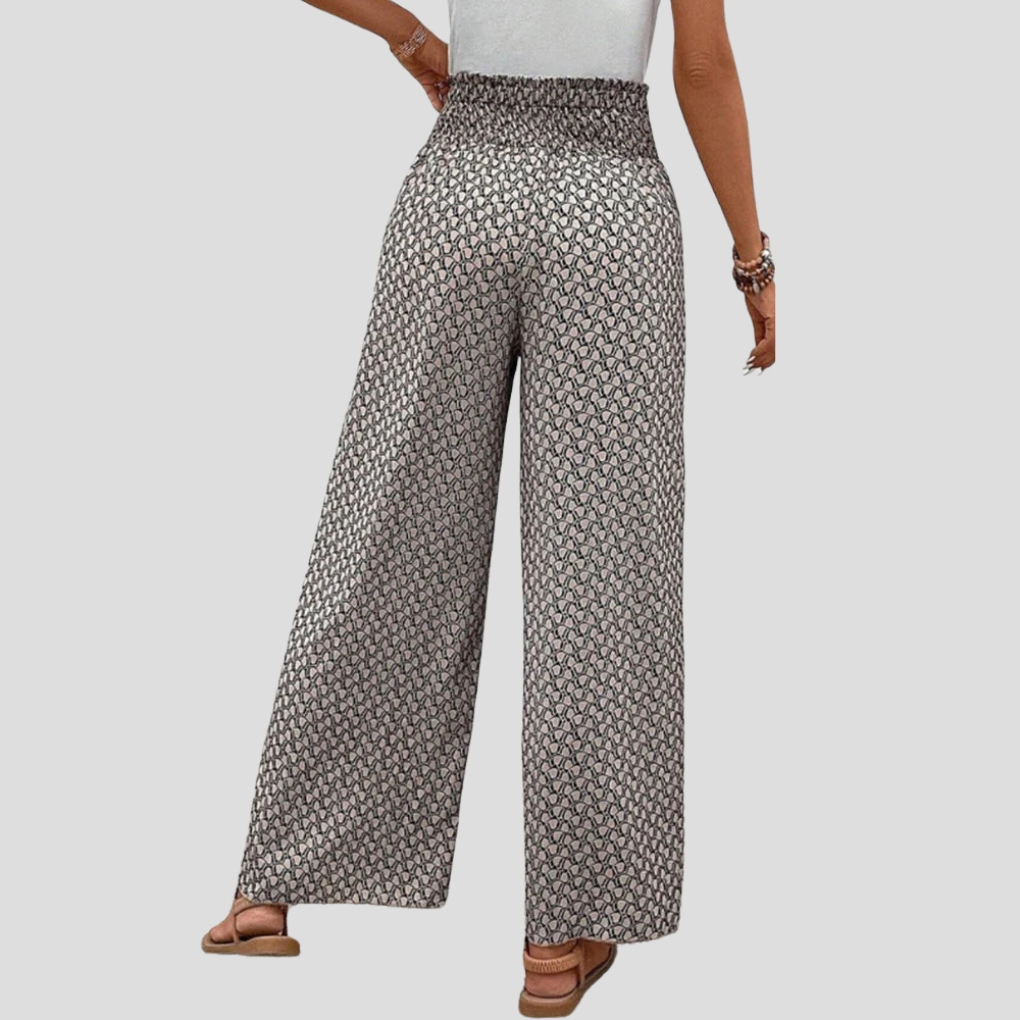 Pantaloni Stampati Geometrici Moderni