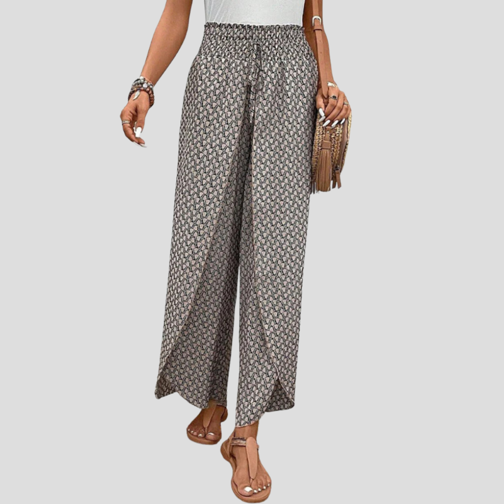 Pantaloni Stampati Geometrici Moderni