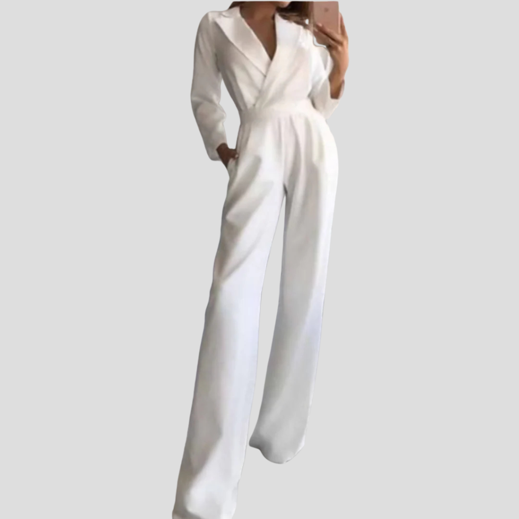 Tuta Donna a Bretelle Larghe – Silhouette Slim