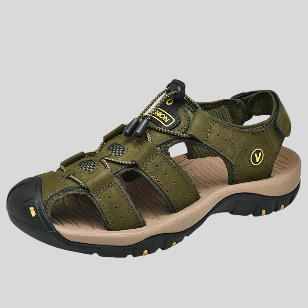 Sandali Outdoor da Uomo – Design Rugged per Sentiero e Uso Acquatico