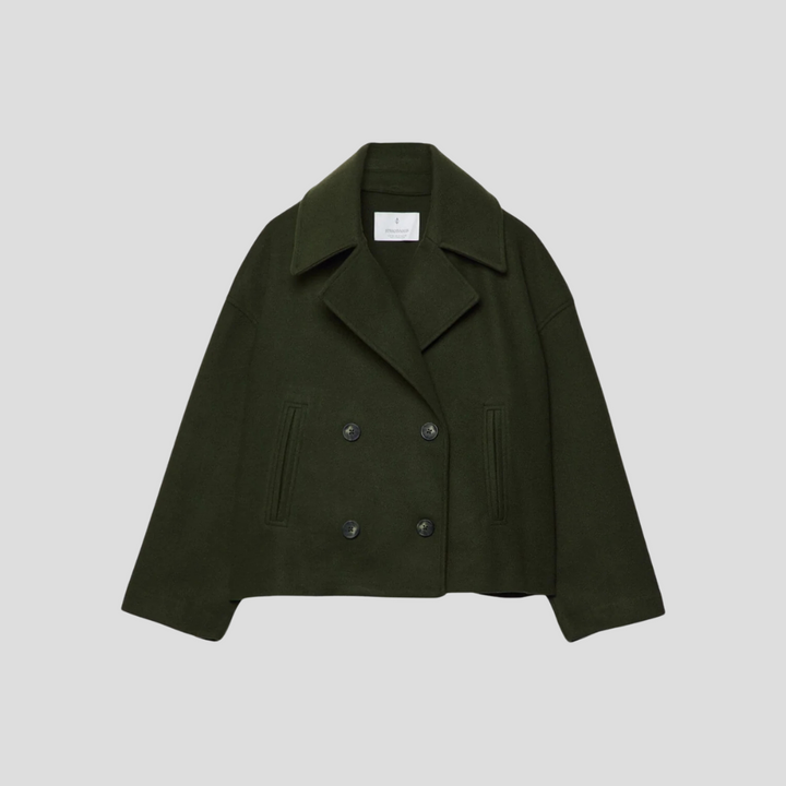 Cappotto Corto Doppiopetto Chic – Elegante & Senza Tempo