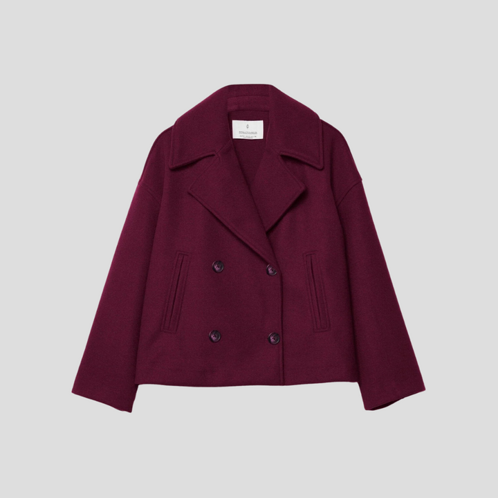 Cappotto Corto Doppiopetto Chic – Elegante & Senza Tempo