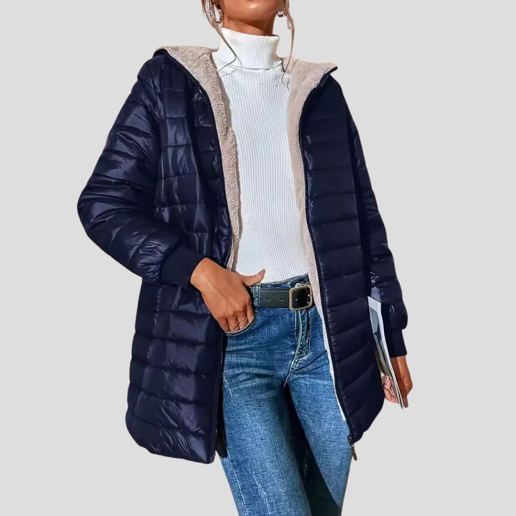Giacca invernale imbottita casual da donna