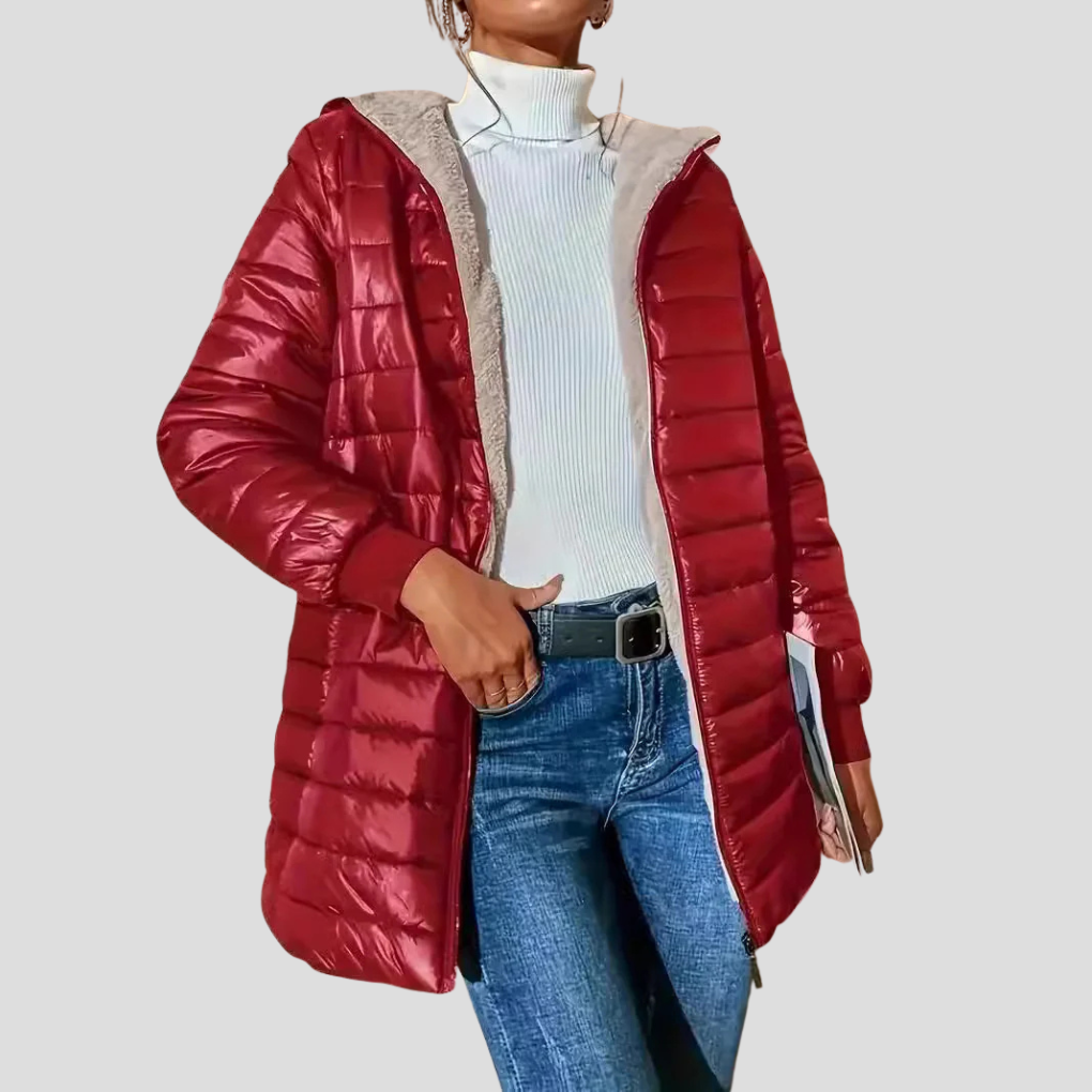 Giacca invernale imbottita casual da donna