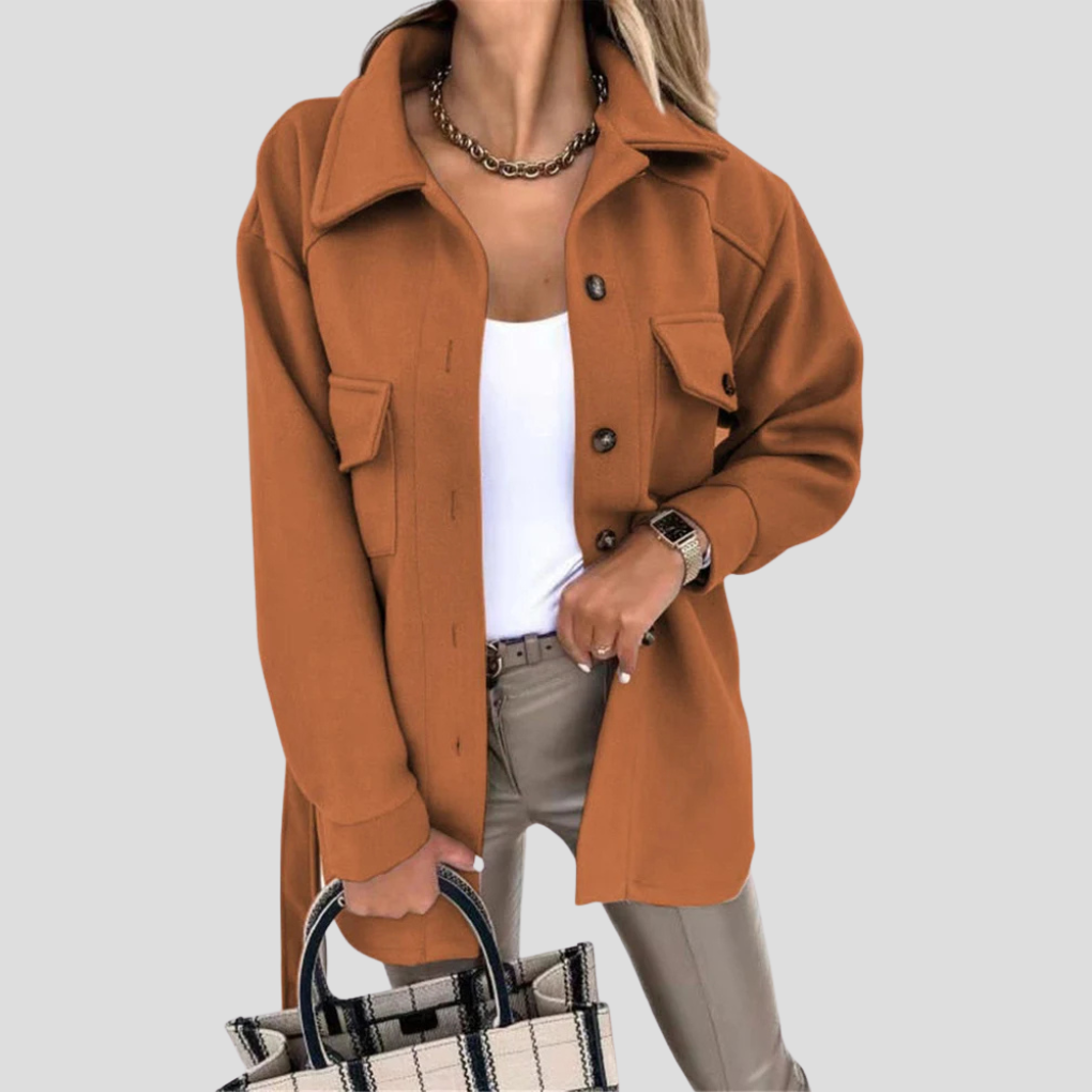 Giacca Oversize da Donna — Strato Rilassato con Adattamento Versatile