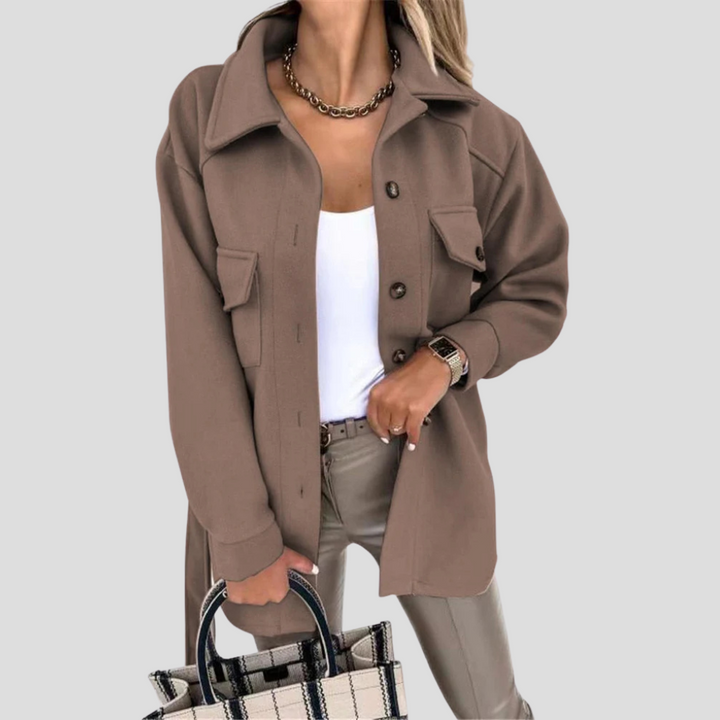 Giacca Oversize da Donna — Strato Rilassato con Adattamento Versatile