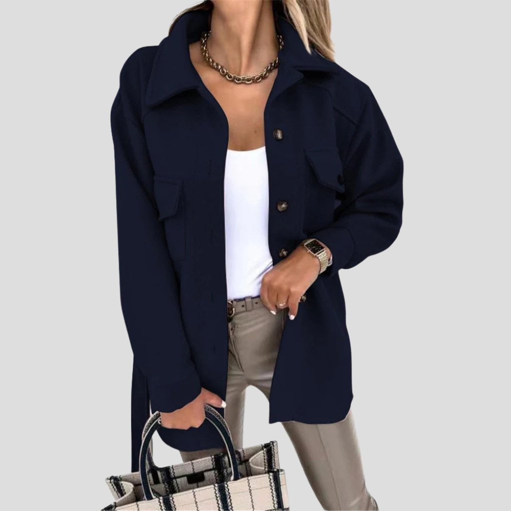 Giacca Oversize da Donna — Strato Rilassato con Adattamento Versatile