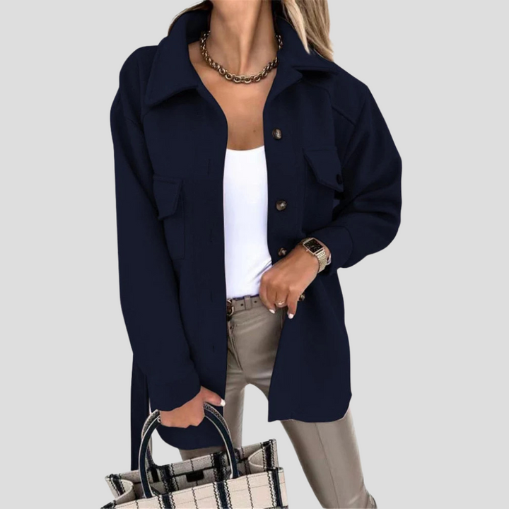 Giacca Oversize da Donna — Strato Rilassato con Adattamento Versatile