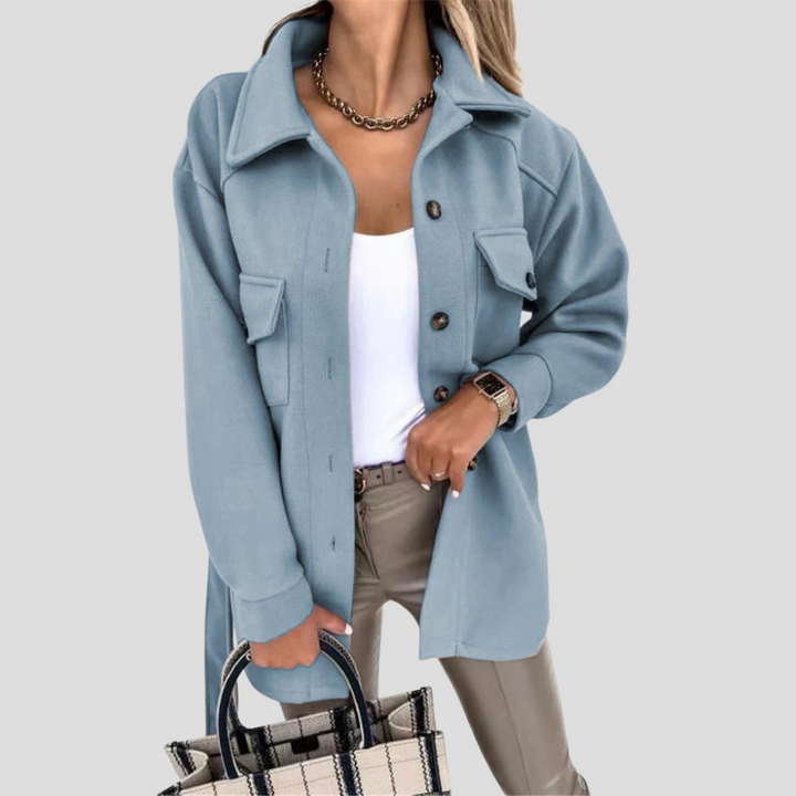 Giacca Oversize da Donna — Strato Rilassato con Adattamento Versatile