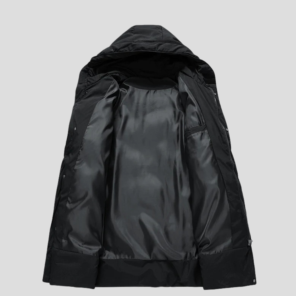 Giacca Parka da Uomo – Scudo Elegante per Mete Avverse