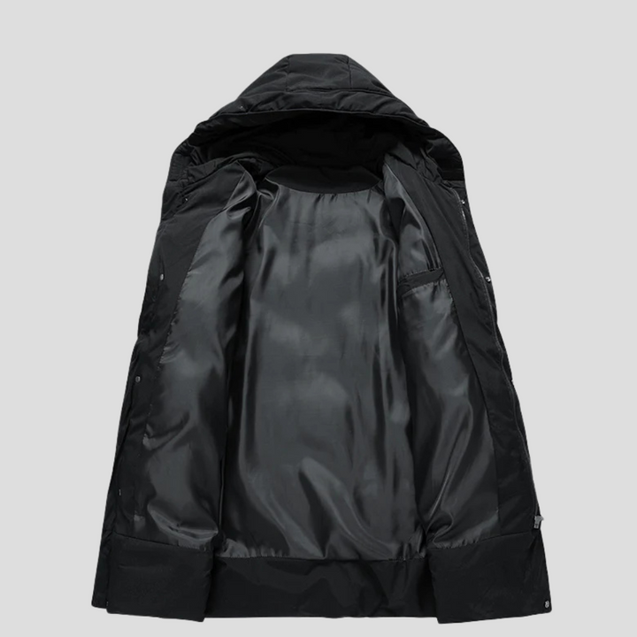 Giacca Parka da Uomo – Scudo Elegante per Mete Avverse