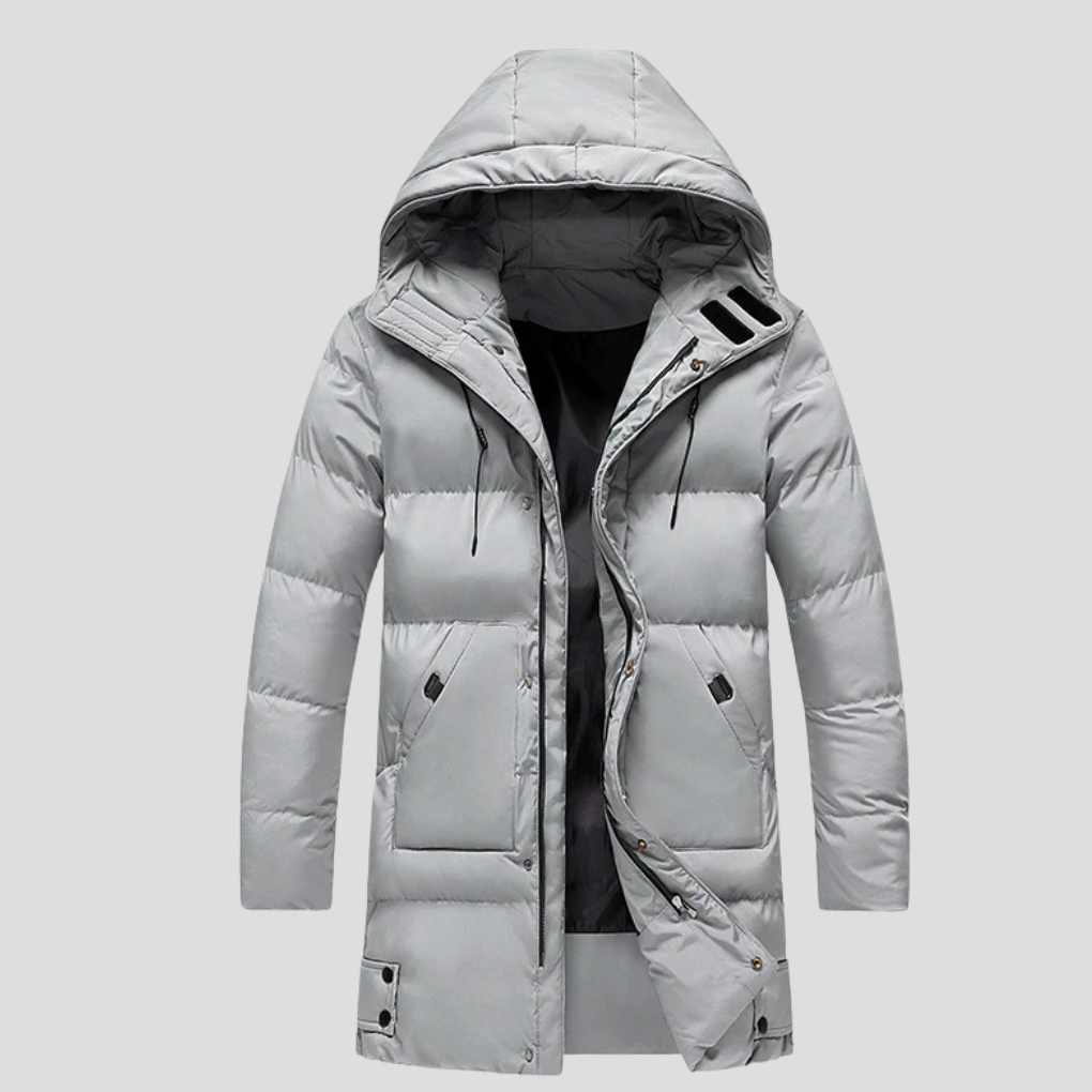 Giacca Parka da Uomo – Scudo Elegante per Mete Avverse